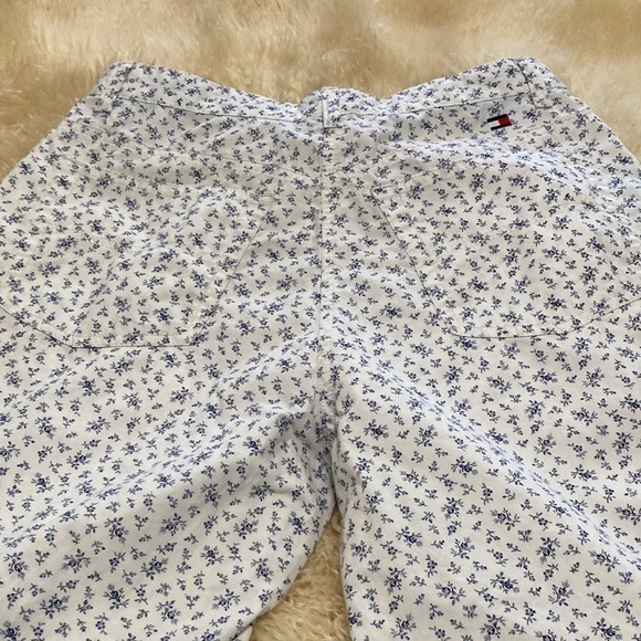 Tommy Hilfiger white flora size 8 pants - Picture 5 of 10